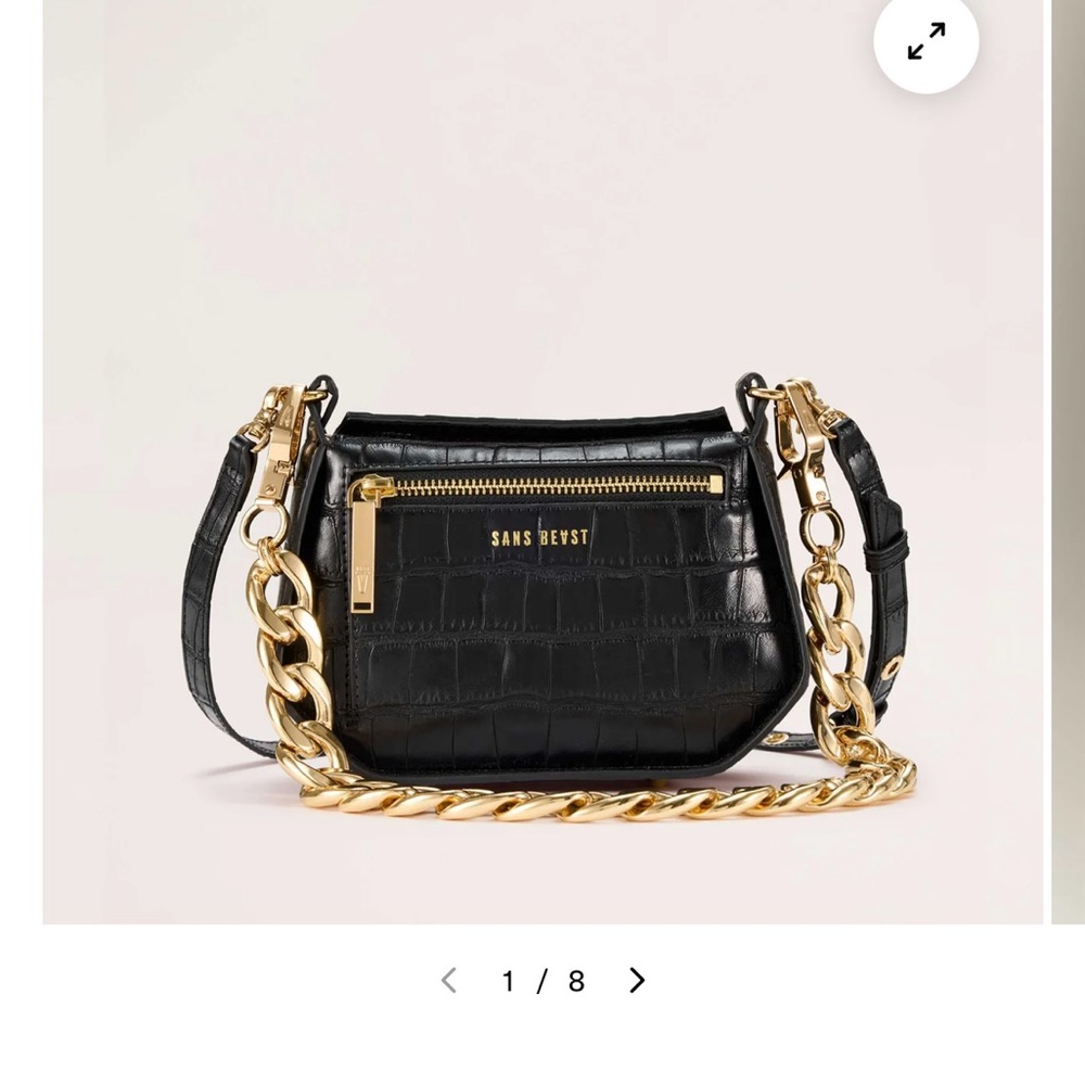 Baby Sanctuary - Noir Croco